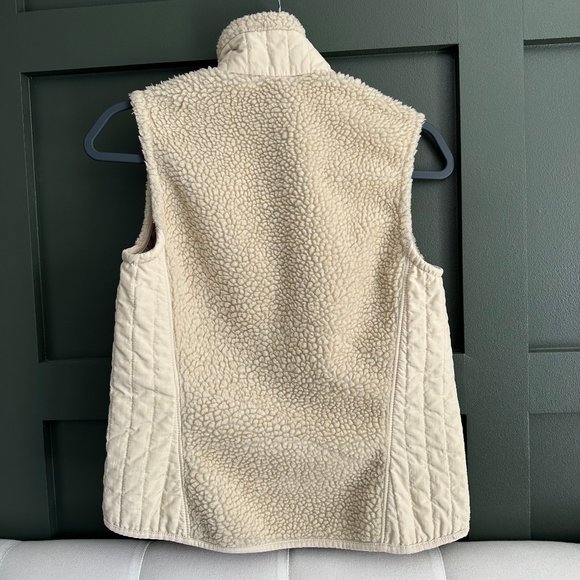 Patagonia Retro-X Fleece Vest Ivory - Picture 4 of 4